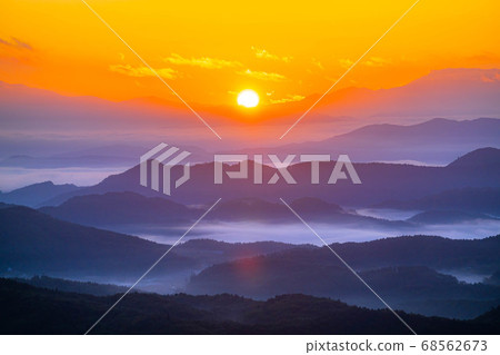 山上的日出[長野縣] 68562673