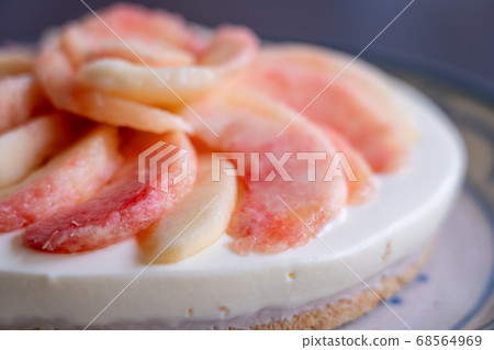 Hida peach rare cheesecake Hida peach rare cheesecake 68564969