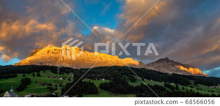 Sasso di Santa Croce in eastern Dolomites, Badia Sasso di Santa Croce in eastern Dolomites, Badia 68566056