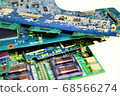 Electronic board close-up stock photos Electronic board close-up stock photos 68566274