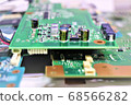 Electronic board close-up stock photos Electronic board close-up stock photos 68566282