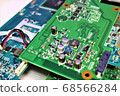 Electronic board close-up stock photos Electronic board close-up stock photos 68566284