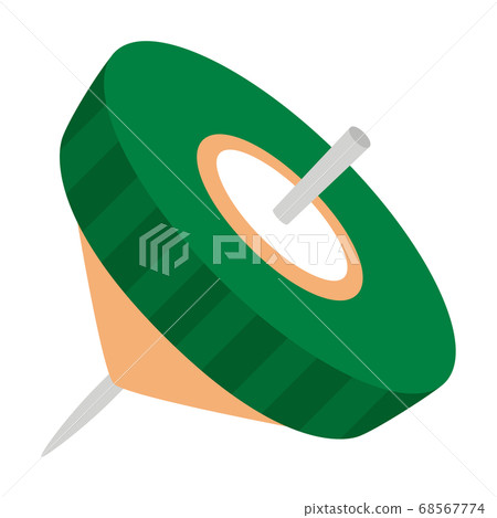 Illustration of green frame. Illustration of green frame. 68567774