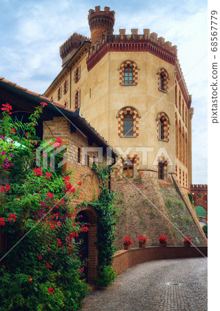 The castle of Barolo (Piedmont, Italy) The castle of Barolo (Piedmont, Italy) 68567779