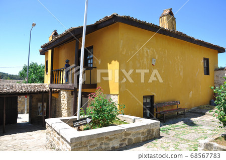 Bigali, Canakkale, Turkey - June 24, 2011 - The Ataturk of House. Bigali, Canakkale, Turkey - June 24, 2011 - The Ataturk of House. 68567783