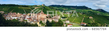 Panorama of Barolo (piedmont,Italy) 68567784
