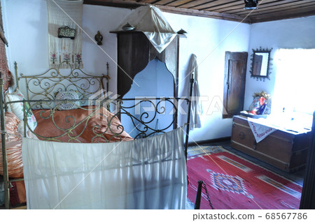 Bigali, Canakkale, Turkey - June 24, 2011 - The Ataturk of House. Bigali, Canakkale, Turkey - June 24, 2011 - The Ataturk of House. 68567786