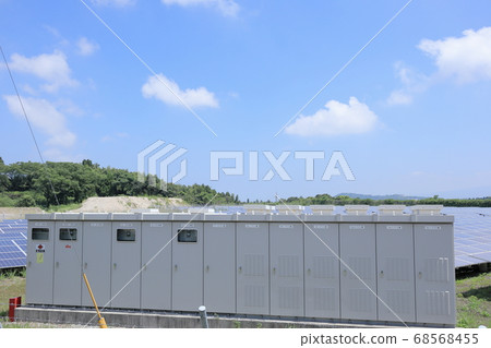 太陽能電池板和變電站設備 太陽能電池板和變電站設備 68568455