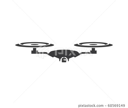 Drone logo vector Drone logo vector 68569149