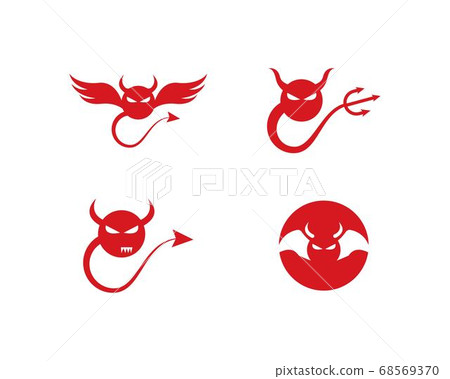 Devil logo vector-插圖素材 [68569370] - PIXTA圖庫