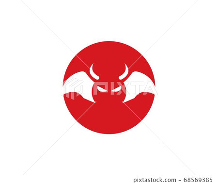 Devil logo vector 68569385