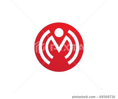 M Letter Logo Template Vector Illustration M Letter Logo Template Vector Illustration 68569716