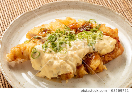 Chicken Nanban (with tartar sauce). Chicken Nanban (with tartar sauce). 68569751