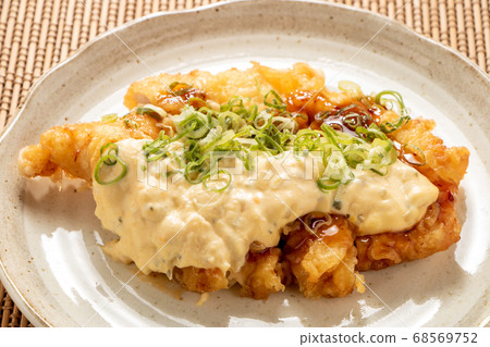 Chicken Nanban (with tartar sauce). Chicken Nanban (with tartar sauce). 68569752