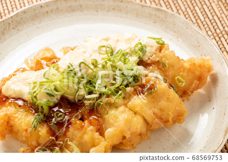 Chicken Nanban (with tartar sauce). Chicken Nanban (with tartar sauce). 68569753