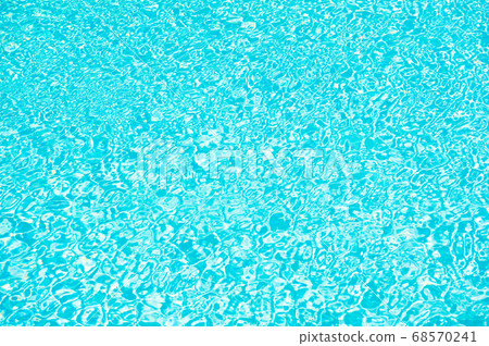 Swimming pool. Blue sea background texture. Waves 68570241