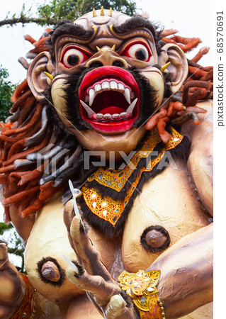Ogoh statues Ngrupuk parade, Bali 68570691