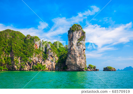 Clear water beach in Thailand Clear water beach in Thailand 68570919