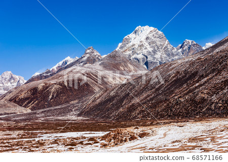 Lobuche mountain in Everest region, Nepal 68571166