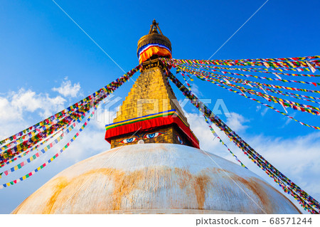 Boudhanath Great Stupa in Kathmandu, Nepal 68571244