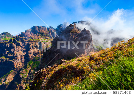 Pico Arieiro to Pico Ruivo landscape 68571468