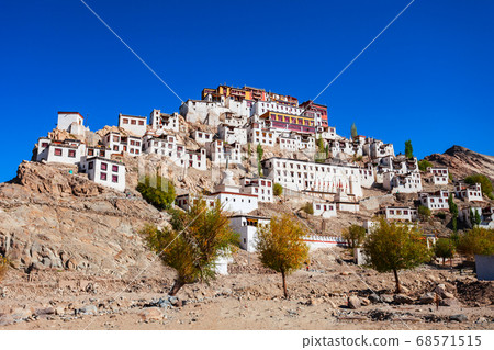 Thiksey Gompa Monastery near Leh, Ladakh Thiksey Gompa Monastery near Leh, Ladakh 68571515