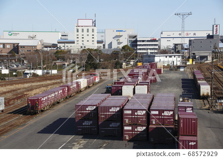 At Koshigaya Freight Terminal Station 68572929