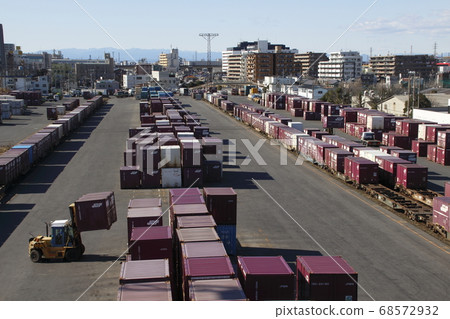 At Koshigaya Freight Terminal Station 68572932