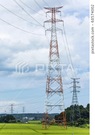 Tower High-voltage tower Power line 68574002
