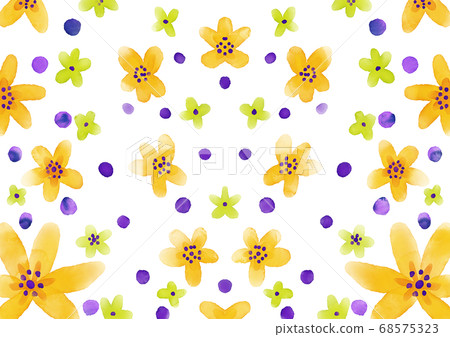 Watercolor autumn background 68575323