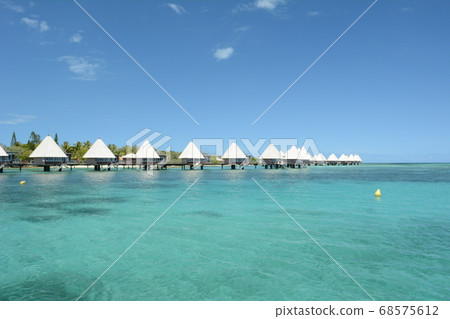 Water cottage in New Caledonia Water cottage in New Caledonia 68575612