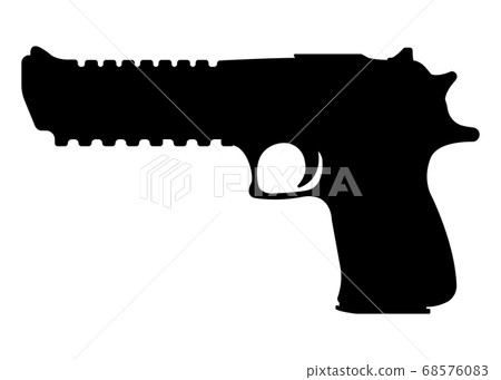 Desert eagle pistol icon, self defense weapon, Desert eagle pistol icon, self defense weapon, 68576083