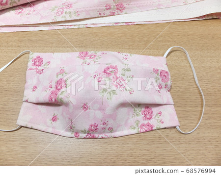 手工花立體面具 68576994