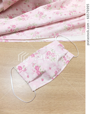 手工花立體面具 68576995