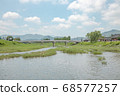 慶州月城橋的夏日風景 68577257