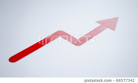 箭頭素材上升箭頭 箭頭素材上升箭頭 68577342