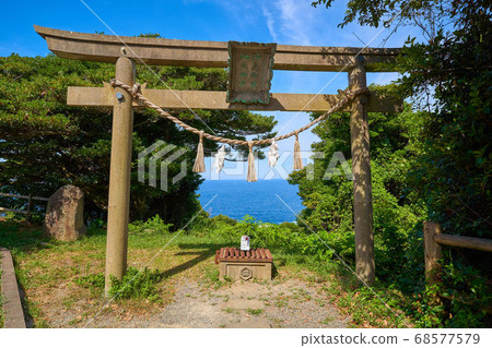 島根半島三關燈塔沖之鄉千之鄉鳥居 68577579