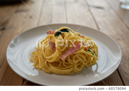 咖啡館麵食午餐(carbonara) 咖啡館麵食午餐(carbonara) 68578094