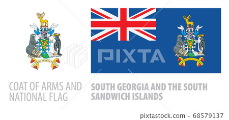 National flag of South Georgia and the South Sandwich Islands National flag of South Georgia and the South Sandwich Islands 68579137