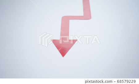 箭頭素材降序箭頭 箭頭素材降序箭頭 68579229