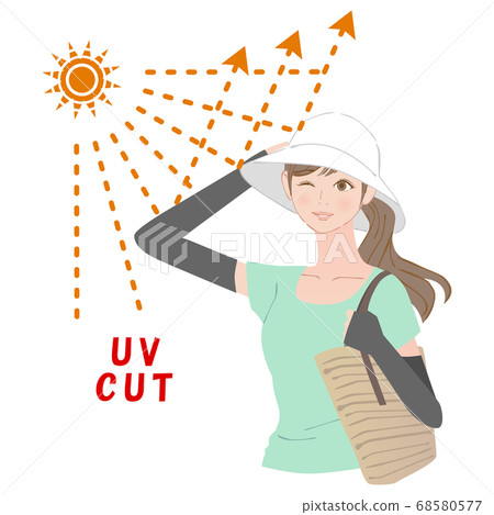 Woman 02 against UV rays Woman 02 against UV rays 68580577