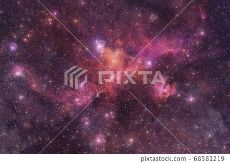 Cluster of stars. Nebula. Elements of this image furnished by NASA. Cluster of stars. Nebula. Elements of this image furnished by NASA. 68581219