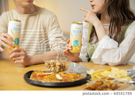 Online drinking party Online drinking party 68581789