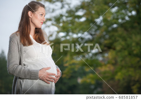 Pregnant in nature Pregnant in nature 68581857
