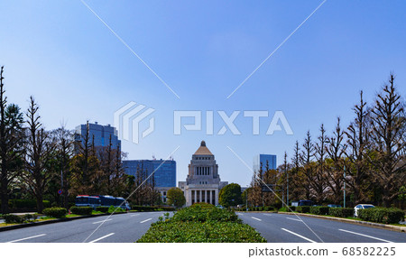 國會大廈外觀[日本政治形象] 68582225
