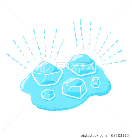 Melting ice 68583113