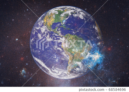 Earth. Solar system. Elements of this image furnished by NASA 68584696
