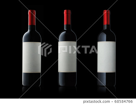 Bottle of red wine. Bottle of red wine. 68584766
