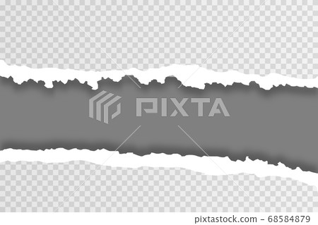 white ripped paper white ripped paper 68584879