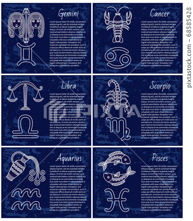 Gemini Cancer, Libra and Scorpio, Aquarius Pisces Gemini Cancer, Libra and Scorpio, Aquarius Pisces 68585428